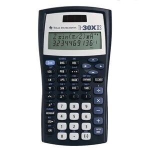 Texas Instruments TI-30X IIS Blue and White Calculator